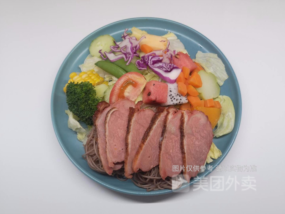 烟熏鸭胸沙拉图片