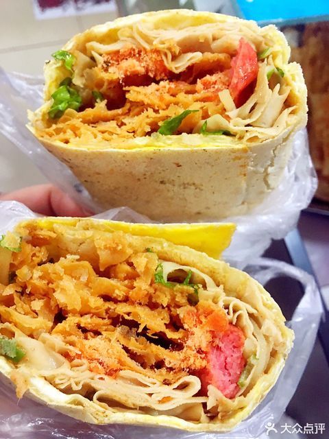 山东杂粮煎饼百合饭包