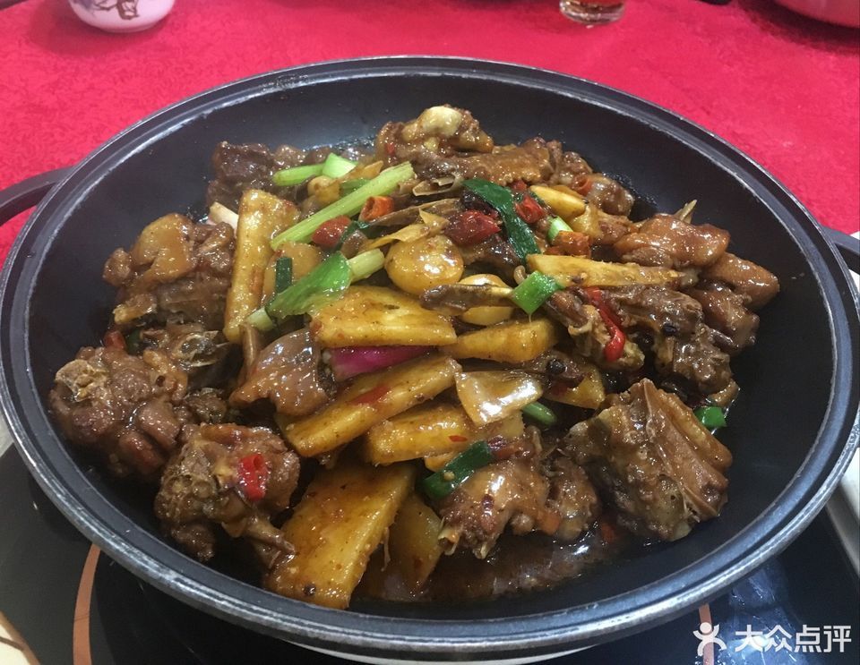 乡下焖狗仔鹅图片