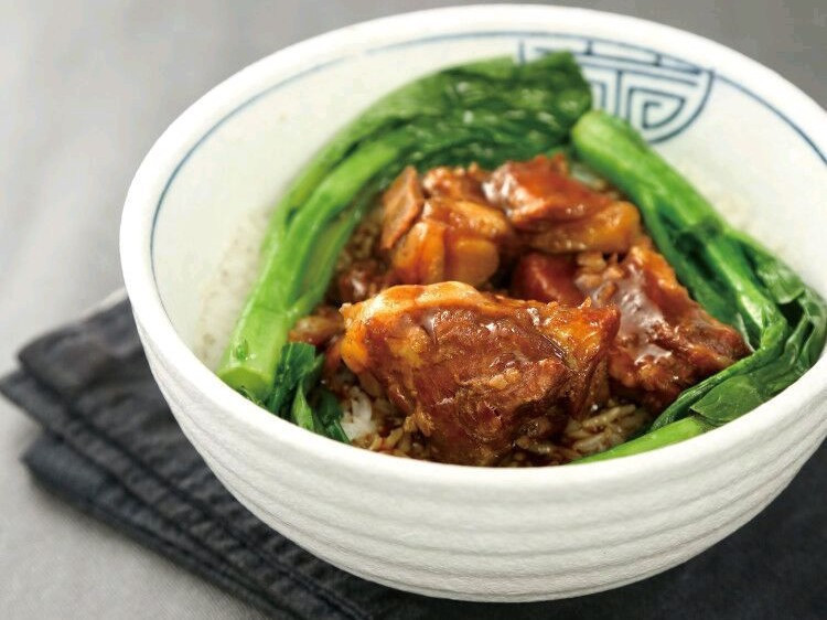 招牌猪软骨饭图片