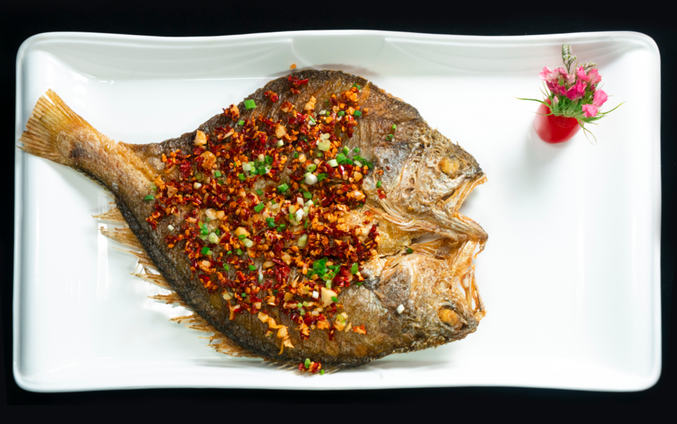 天和门香煎翘鱼图片