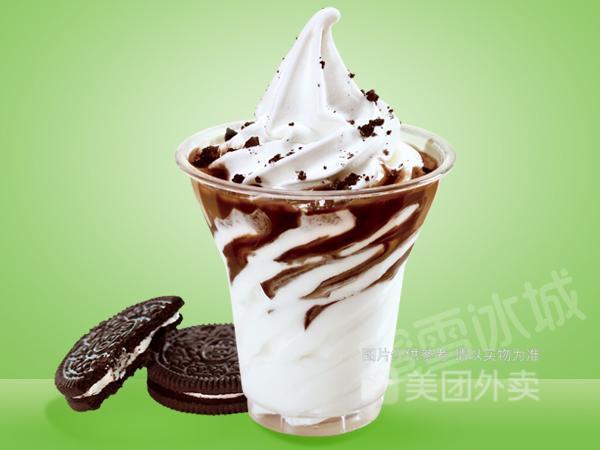 奥利奥雪王大圣代图片