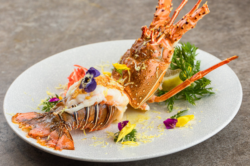 铁板蒜香小青龙图片