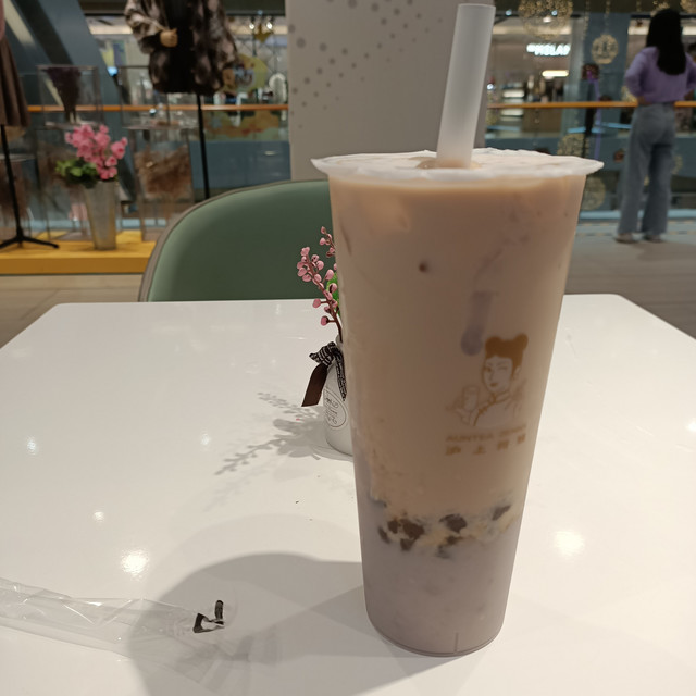 厚芋泥波波奶茶图片