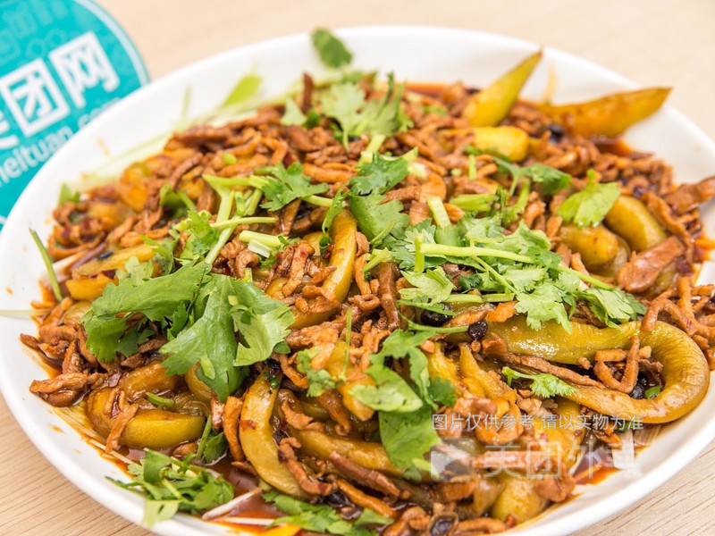 肉丝扒茄子
