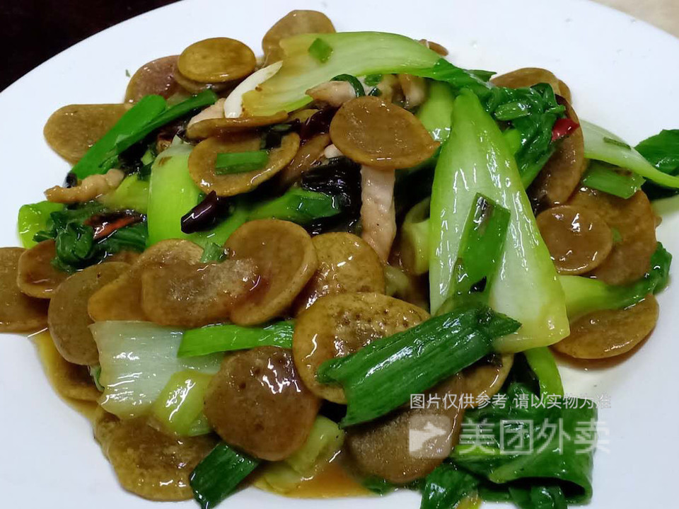 炒绿豆饼