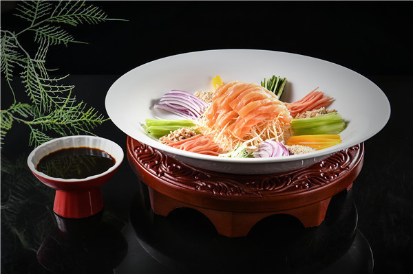 风生水起三文鱼图片