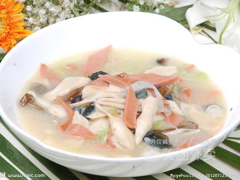 三鲜汤图片
