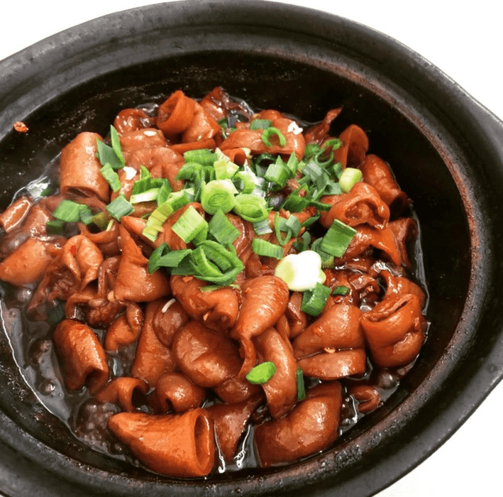 红烧大肠煲图片