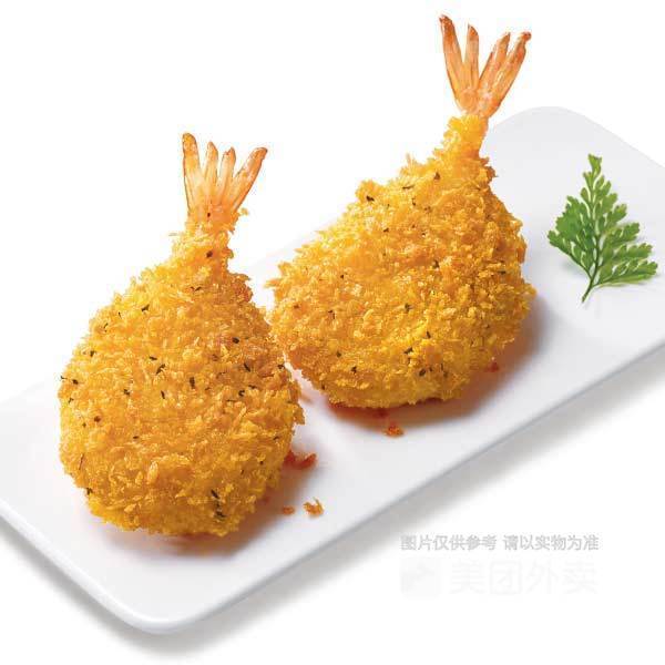 香草凤尾虾图片