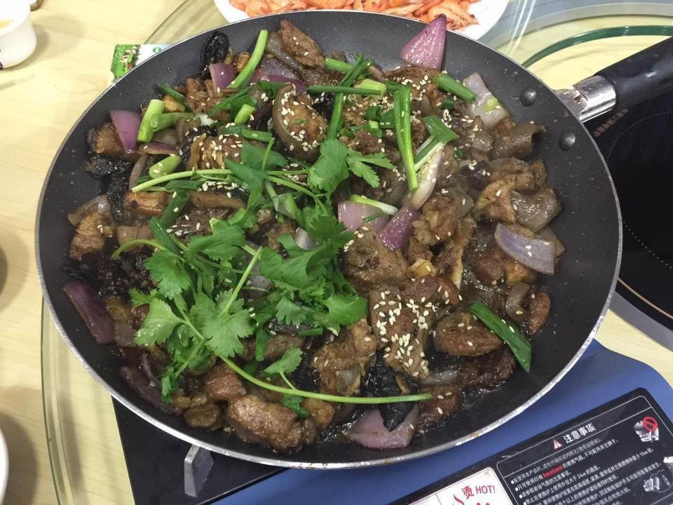 干煸羊肉图片