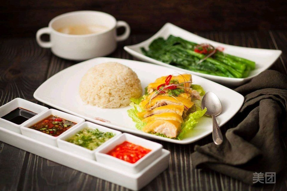 文昌鸡套饭图片