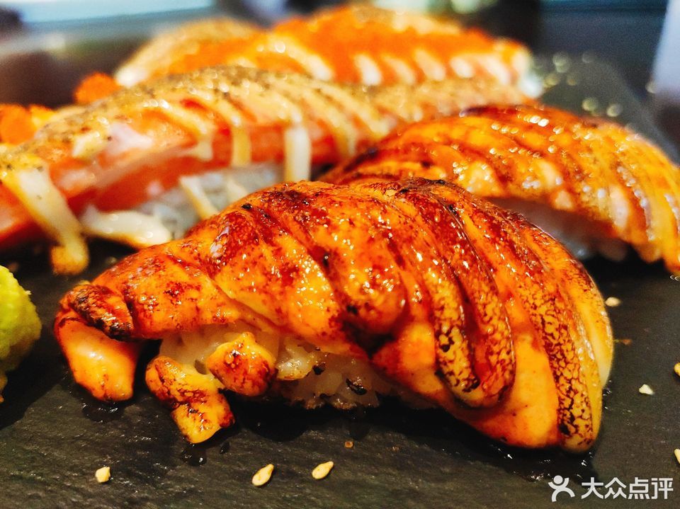 焦糖三文鱼图片