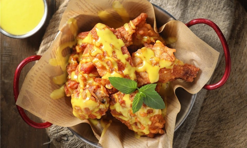 蜂蜜芥末炸鸡图片