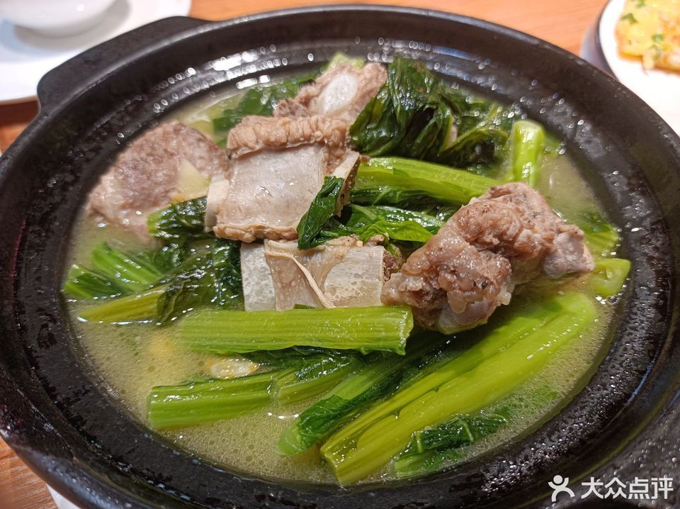 春菜排骨煲图片