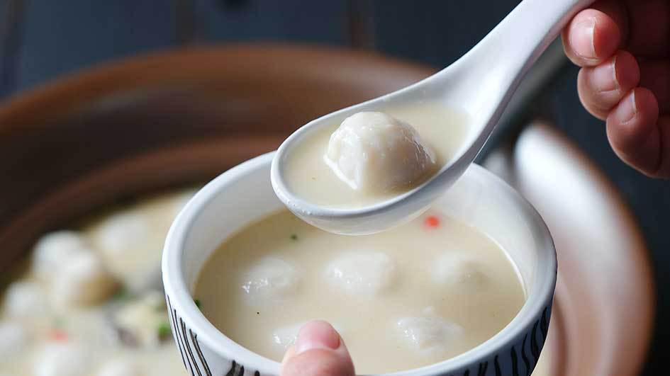 稻湘手工鱼丸汤图片