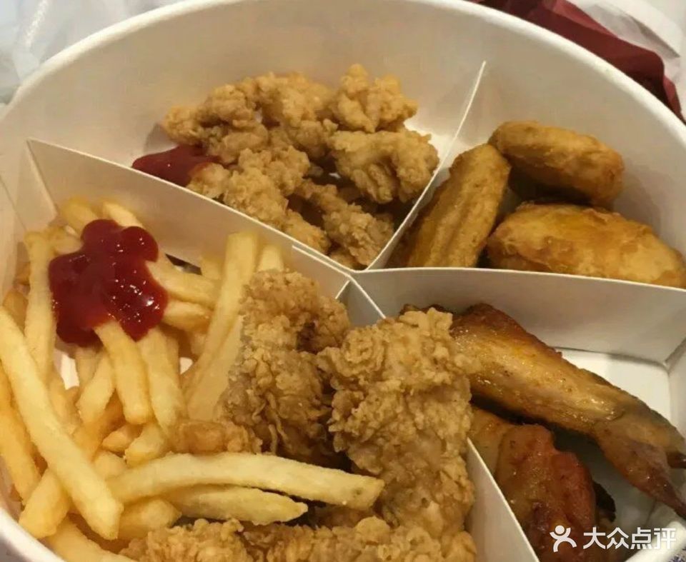 肯德基五味小食拼盘图片