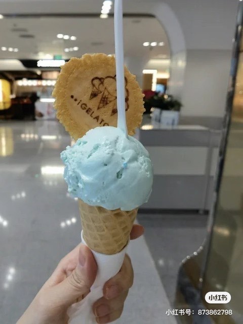 海盐冰淇淋图片
