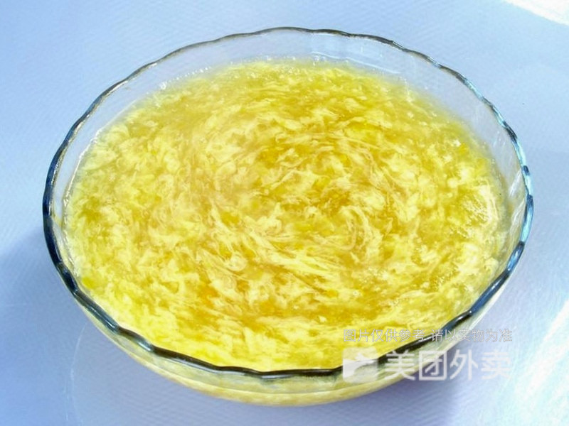 蛋花玉米羹图片