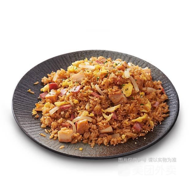 照烧鸡肉炒饭图片
