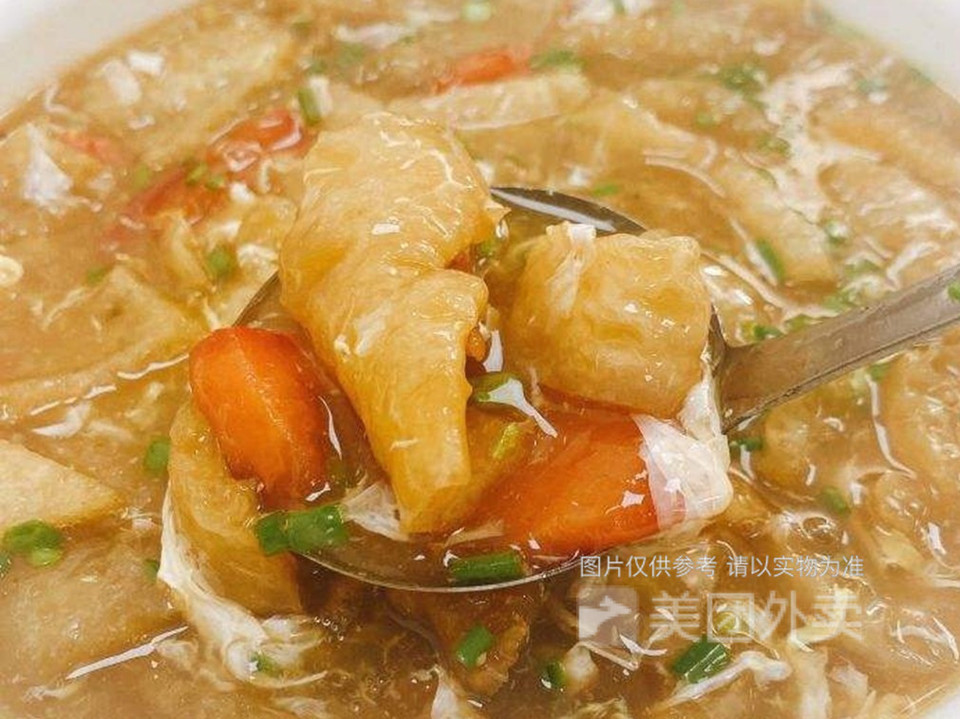 肉皮酸辣汤图片
