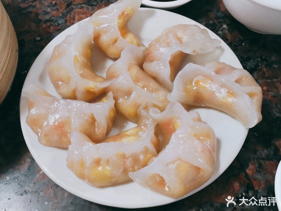水晶玉米饺图片