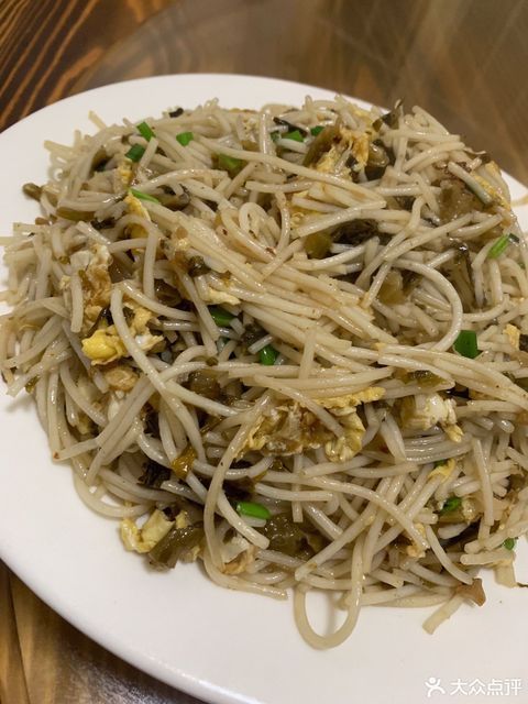 糟菜炒粉干图片