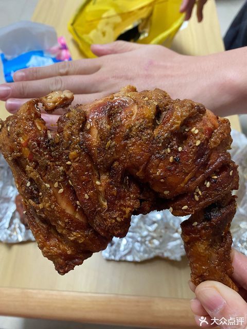 秘制铁板大鸡腿图片