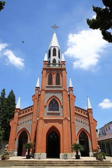 川沙天主堂图片