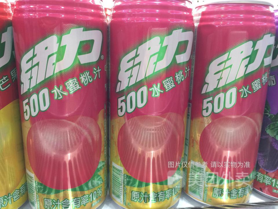 台湾绿力水蜜桃汁图片