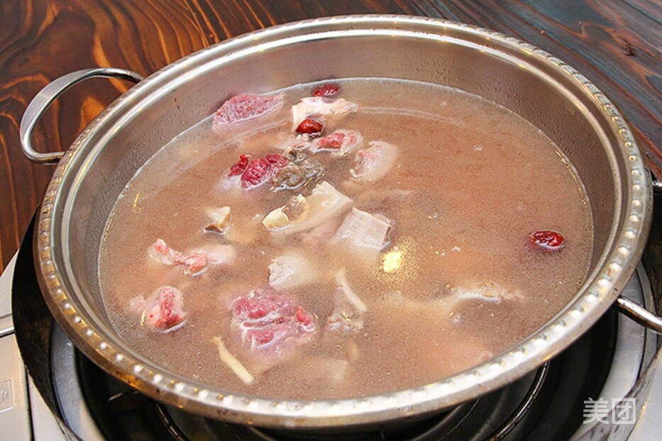 药膳驴骨汤底图片