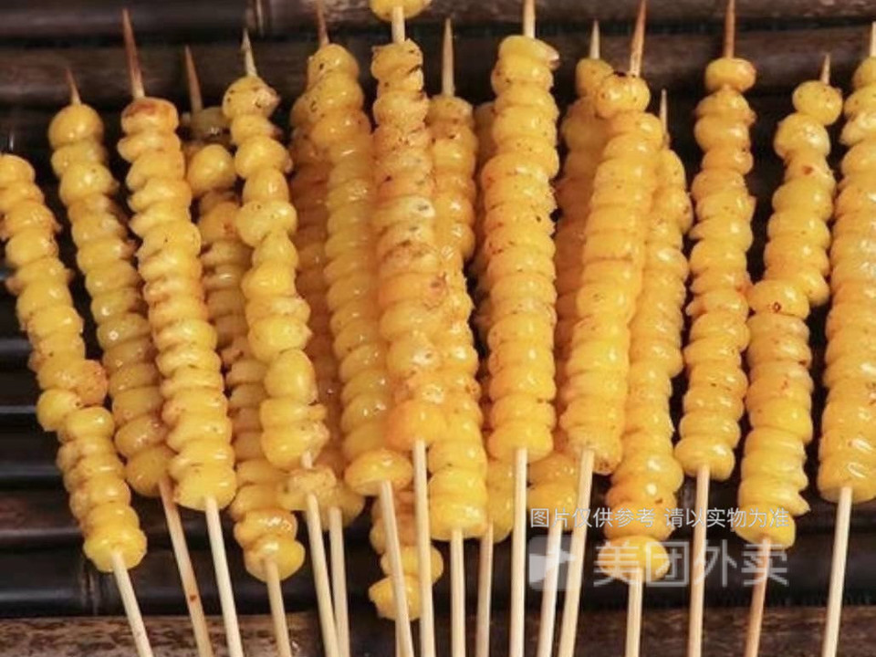 爆烤玉米粒图片