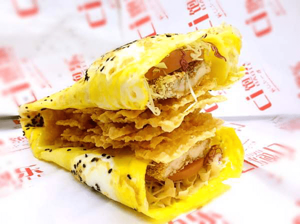 双蛋招牌鸡排煎饼果子