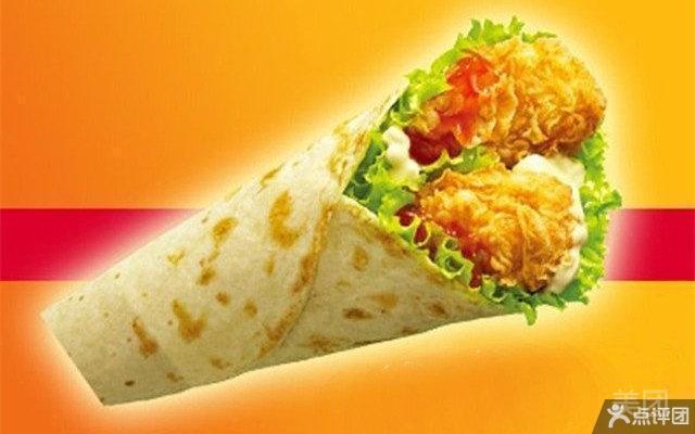 香辣鸡肉卷图片