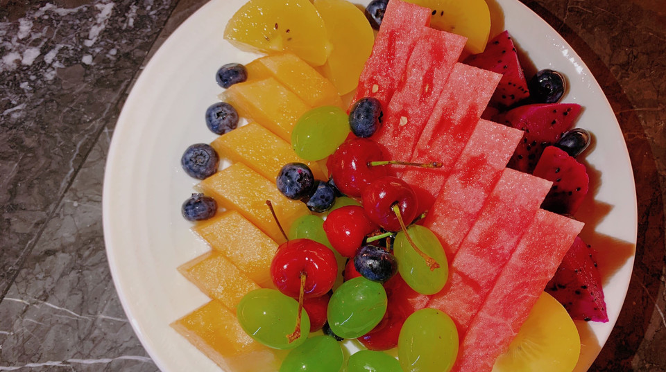 精美中果盘图片