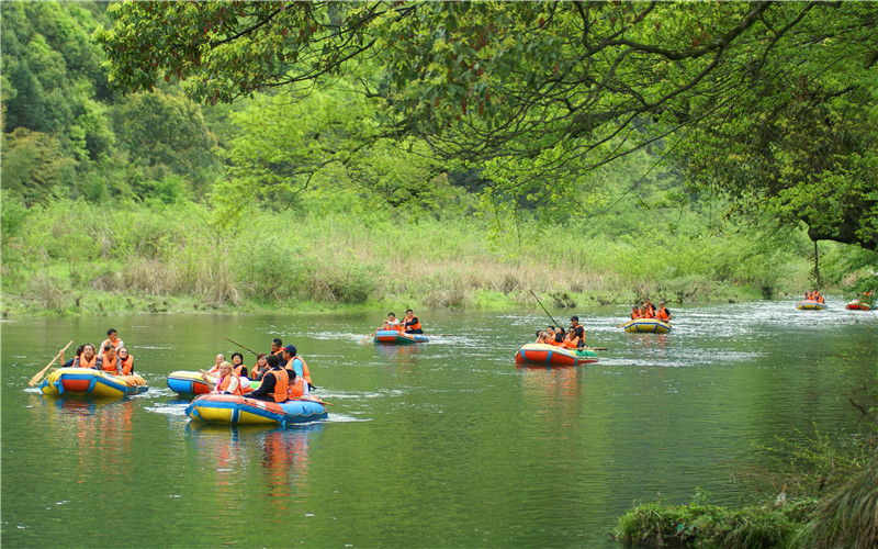 安徽秋浦河源国家湿地公园-剡溪漂流
