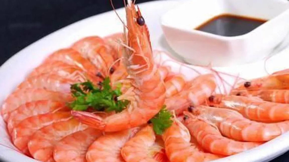 白灼明虾图片