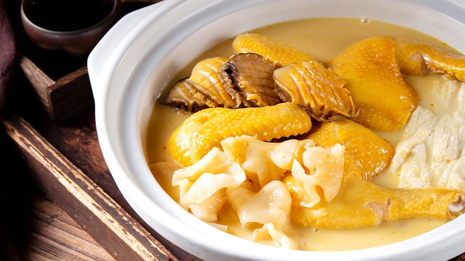 鲍鱼花胶鸡图片