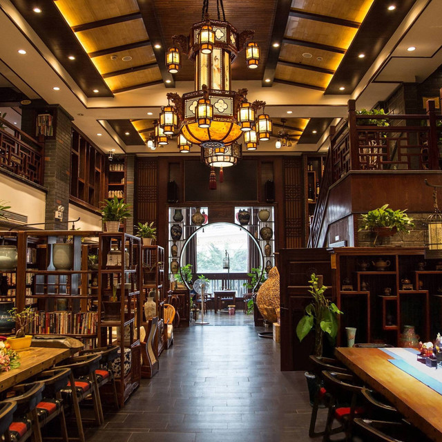 周边茶楼,周边茶室或咖啡店_大山谷图库