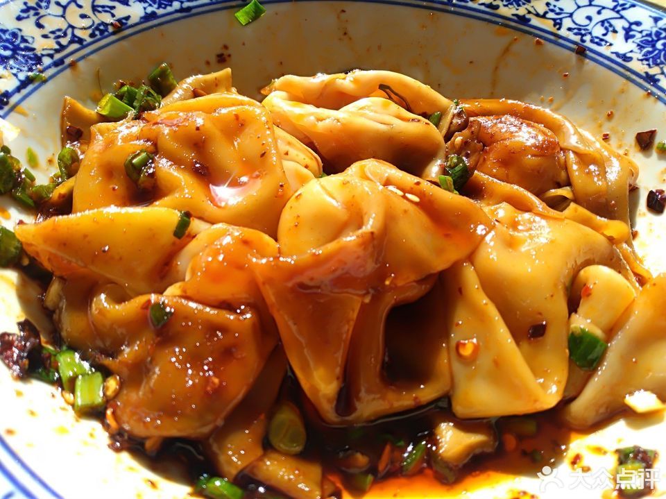 红油干拌抄手图片