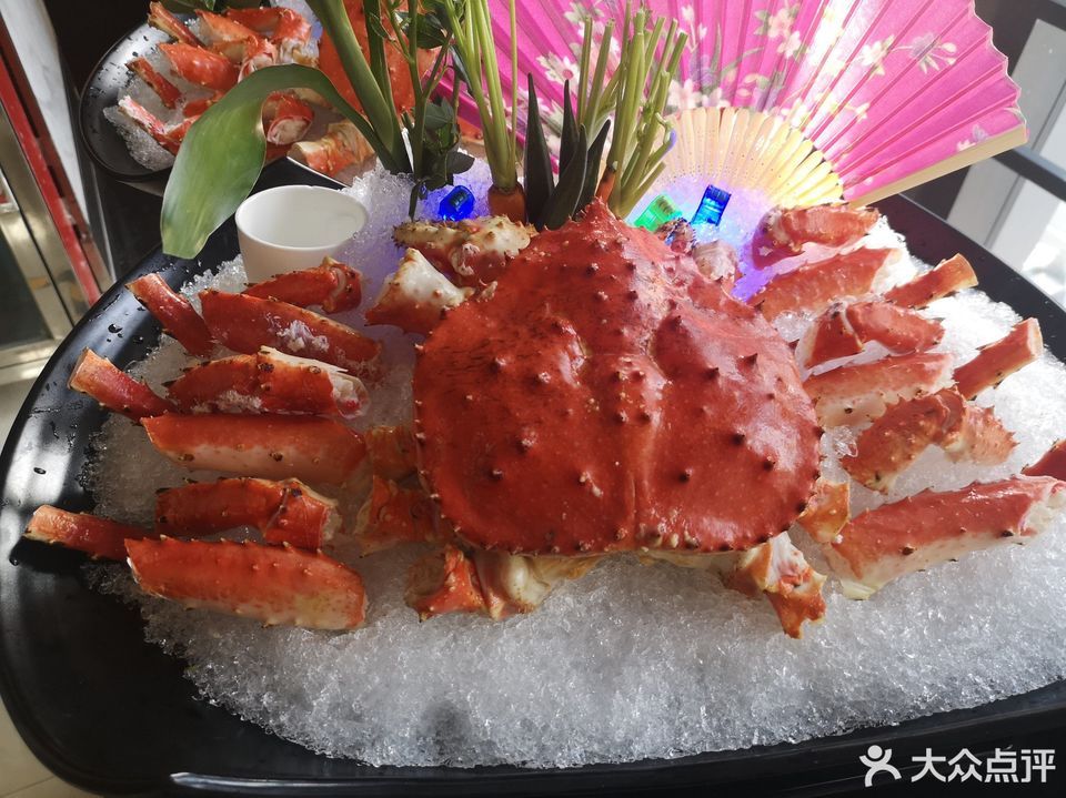 冰镇帝王蟹图片