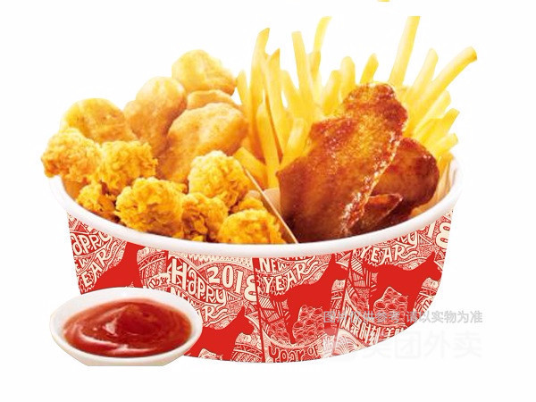 欢乐小食桶图片