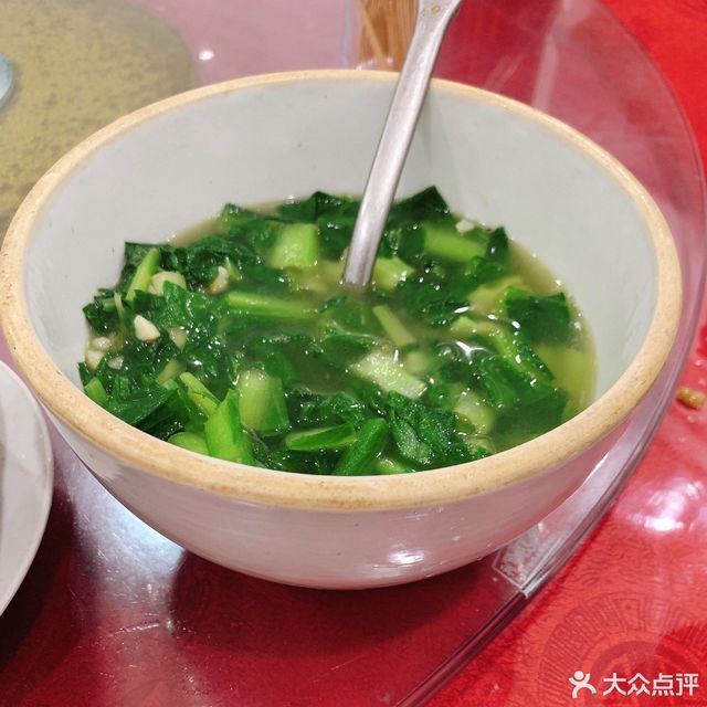 油麦菜汤图片