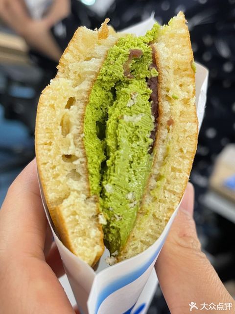 抹茶铜锣烧图片