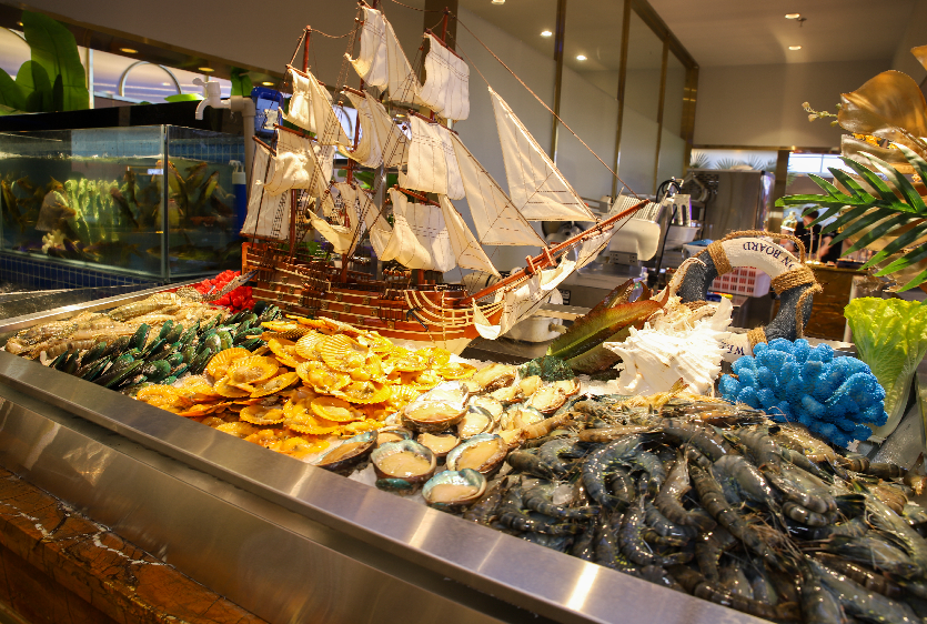 鹿客臻鲜海鲜烤肉自助餐厅蓝鲸世界店