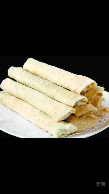 烙馍卷豆腐串图片