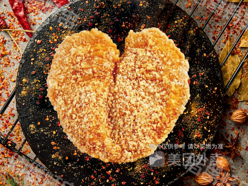 心形大鸡排图片