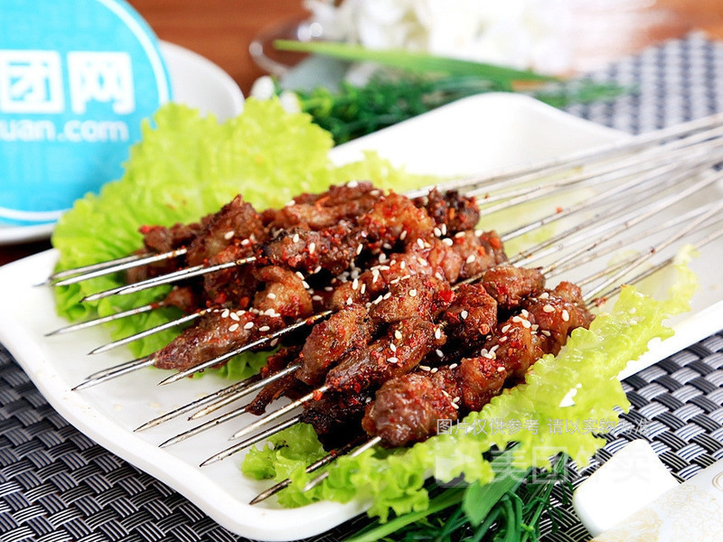 烤肥瘦牛肉图片