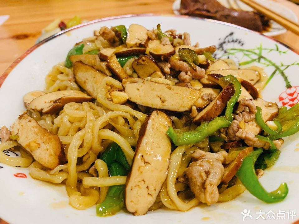 香干肉丝拌川图片