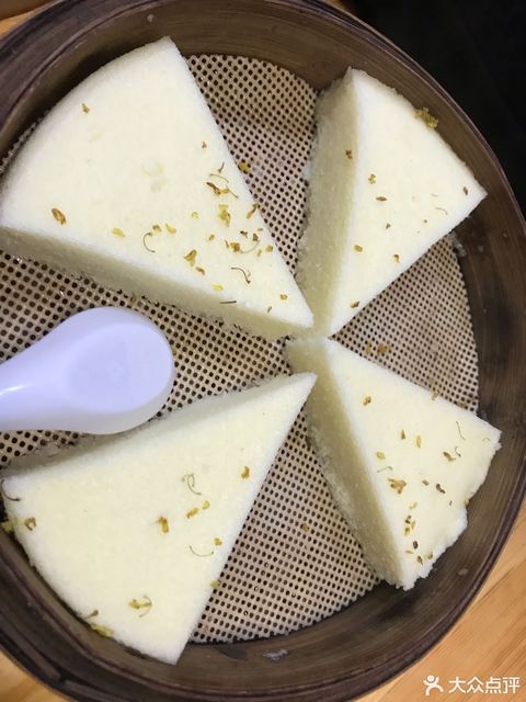 桂花芙蓉糕图片